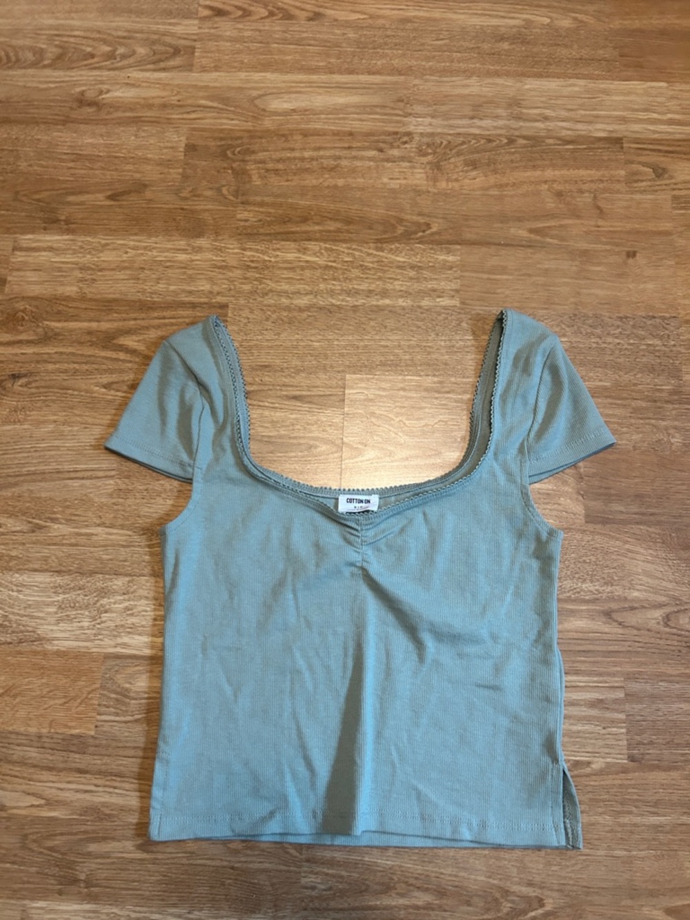 Green Cotton-on Top